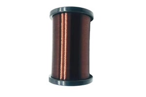 10 AWG 0.063mm Solid Copper Enameled Insulation 600V Rated Heating Auto Guitar Pickup Wire