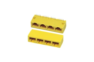 GLGNET RJ45 High Speed Ethernet Connector Phosphor Bronze Contacts for Audio Video Lighting Panel Mount 8-core Unshielded 2