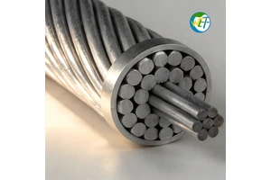 ACSR/AAC/AAAC/ABC Bare Insulated Aluminum Conductor Overhead Electrical Wire Power Cable 35kV Customized Size For Construction