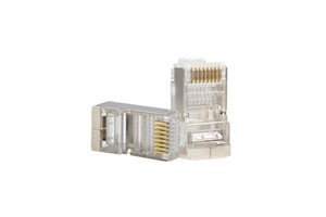 Metal RJ45 Rg 45 Cat5 Cat5e FTP RJ45 Shielded Connector