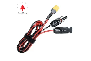 XT60 Solar Panel Battery Adapter Cable for Energy Storage Connection XT60 Solar Photovoltaic Power Cable Connection Cable