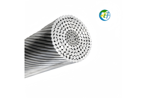 Wolf High Purity ACSR Conductor Clean Aluminum Wire Steel Reinforced Overhead Transmission Line Cable 35kV High Voltage