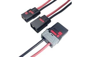 Custom QS7L QS8-S QS9L QS10P Anti-Spark Connector Cable for Smart Lithium Battery and Energy Storage System