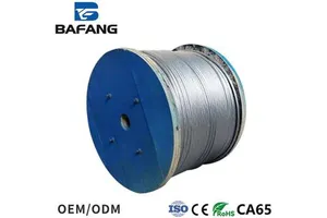 Hot-dip Galvanized Flexible Steel Strand For Agricultural Greenhouses, Utility Poles, Communication Cable Steel Wire Rope
