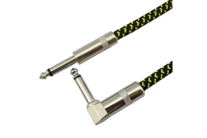 6m 10ft Sloderless Connection Cable Veave Wireless Electric Mogami Gold Plated USB Instrument Patch Bass Guitar Cable Jack