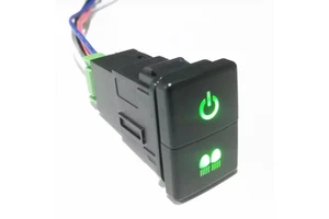 OEM Replacement Dual Button 12V Switch Kit with Harness Direct Fit for Toyota Tacoma/Tundra/4Runner