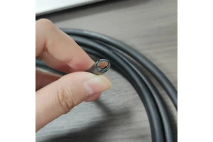 0.6/1KV Tinned Copper XLPO Insulated Weatherproof Halogen-Free Flexible Solar Panel Cable PV1-F IEC60502 50A Rated 90C 1 Year