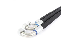 Fabric Covered Steel Wire Braided High Pressure Hydraulic Hose Oil and Heat Resistant Rubber Tube