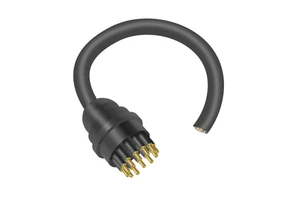 IL12M Underwater Connector 12 Pin Inline Subsea Power Cable Offshore Wind Farm Underwater Renewable Energy Connector