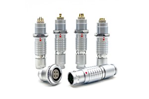 Cable 2-32 Pin Male Female Push-pull Self-locking Connector with IP50 Protection and Chrome-plated Brass Shell