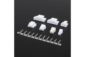 NHB1.0MM Ultra-Thin Male Head Adaptor Connector 8 Pin Terminal Hole Screw 1.0MM Spacing Rubber Shell Lock Buckle Wire Harness