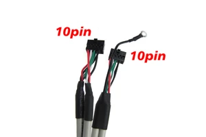 10Pin Dupont Shielded Cable Anti-interference Grounded Design Pre-assembled Wire Harness for Automation Equipment Connection