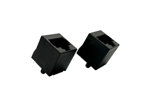 Unshielded Cat6 RJ45 Magjack Connector 10/100/1000 Base-T AutoMDIX 1x1 Port Gold Plating -40 to 70