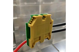 Green Earth PE-4 Terminal Block Wiring Connector with Nickel-plated Copper Contacts 50A TW 5-3l 3 Level Multi Terminal Block