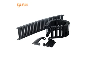 Heavy Duty Germany Igus Track Assembly Nylon Cable Drag Chains Flexible CNC Plastic Carriers Energy Chain Carrier System Cables