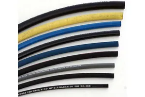 LT802 600PSI High Temperature Oil Resistant Braided Steel Wire air Hose Air Brake Coil Hose China Nylon Black Color Origin Type