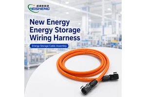 Custom Energy Storage Wire Harness Solar Inverter Battery Cabinet Cable OEM