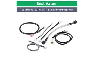 Forklift Wire Harness TPE Insulated Pure Copper For Camper Van Computer Motorcycle Sealed Quick Disconnect Drawing Customized