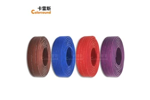 Xlr Cable Microphone High Grade Low Noise Microphone Cable Ofc Audio Spiral Cable with Coiled Double Shielded Microphone Roll