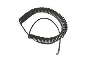 Hoists Spiral Coiled Electrical Wires Spiral Cable Assembly Retractable Coiled Cable