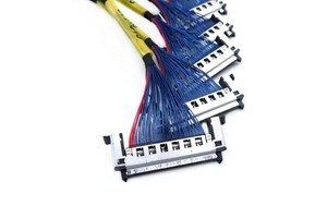 YZlink Customized LVDS COAXIAL Wire Cables Assembly Flat Cable