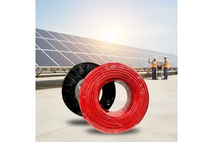Wholesaler PV Solar Cable PV 1-F Cable 4mm2/6mm2 Tinned Copper Rated 1.8KV PVC Insulated Solid Conductor Heating in Stock