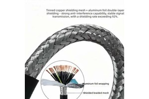 Industrial-grade High-quality TPE Sheathed Acid-resistant Cable, Suitable for Chemical Plants and Sewage Treatment Facilities