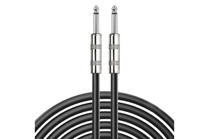6.35MM TS Mono Jack Guitar Audio Cable Male to Male Connector for Speaker Piano Multiple Length 1M 2M 3M 5M 8M 10M 12M 15M 20M