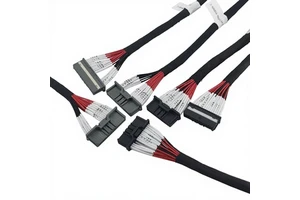 Custom BMS Battery Collection Cable for Energy Storage System 10-24S Lithium Battery Temperature Current Sensing Harness
