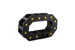 Nylon Flexible Cable Carrier Drag Chain 1M Long Customized Bending Radius