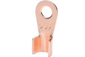 OT-30A Open Nose Brass Ring Battery Cable Connector Wire Crimp Terminal Block Lug Tin Plated 400V