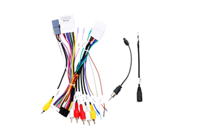 OEM ODM Automotive Wiring Harness Car Audio Radio Wire Harness Power Plug for Automobile Electronic Machine Made Plastic