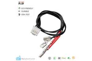Custom JST 4 Pin Housing Connector Plug Spring Insert Cold-pressed Terminal Cable Wire Harness