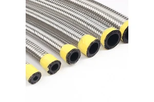 AN4 AN6 AN8 AN10 AN12 AN16 New Heat Resistant Anti Aging High Quality Stainless Steel Cpe Oil Cooler System Hose