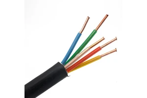 OFC Power Wire Single Cu Conductor XLPE Insulation PVC Sheath Low/Medium/High Voltage 1/0 Cable for Construction Railway