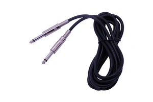Wholesale 1/4 Inch Guitar Audio Cable Amplifier Cable 6.35 MM to 6.35mm Male Jack Mono Cable Iron Head Connecting Wire