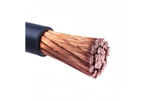 Rubber Insulation Stranded Copper Conductor Battery Cable Low Voltage Energy Storage Cable Custom Length Boqiang Brand