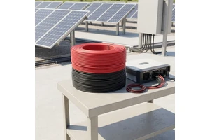 Photovoltaic Cable Solar Cable 4mm2 6mm2 DC PV Wire Tinned Copper XLPO Insulated for Solar Energy System