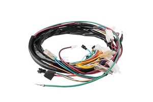 Professional Custom Wiring Harness For Industrial Automation Systems Durable Braided Shielded Cable Assembly Loom