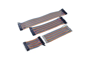 40PIN 15CM 20CM 30CM 40CM Shielded Dupont Line Male to Male/Female to Male/Female Female Jumper Dupont Wire Electronic Harness