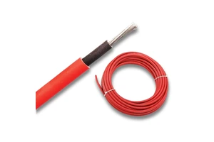 DC 1000V 1500V PV 4mm Solar Cable XLPE Material UV and Weather Resistant Photovoltaic Cable for Power Station