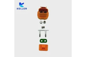 New High Voltage 2-Pin Metal Shielded Hvc2p63fs Outlet/Inlet Plug Wiring Harness Assembly for Automotive System