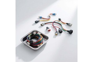 Custom PTFE High-Temp Resistant Signal Wire Harness for Aerospace Battery Packs Multi-Core BMS Protection Board Cable Harness