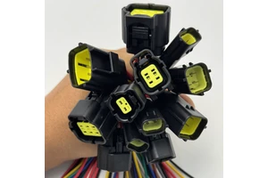 Low MOQ Custom PTFE PVC IP67 Automotive Engine Headlight Wiring Harness Car Boat Replacement