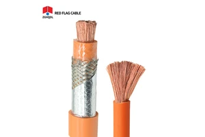 200 Degree AC1000/DC1500V EVR 50mm2 EV New Energy Vehicle Cable Automotive Wire Factory 50mm2 Shielded High Voltage Cable