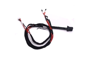 Custom Made PVC Fuel Injection Rock Light Wiring Harness for Industrial Piaggio Scooter Har Wire Electronic Ring PTFE Copper