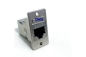 Cat5 & Cat6 Ethernet Keystone Jack Network Rj45 Female Connector with Copper Contacts & ABS Housing