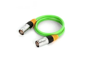 Factory Cat6A Low Latency SFTP Ethernet Cable Digital Mixing Console Network Audio Winding High Flexibility Drag Chain