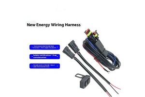 Reliable Automotive Wiring Harness Tinned Copper Core Temperature Resistance Environmentally-Friendly for New Energy Vehicles