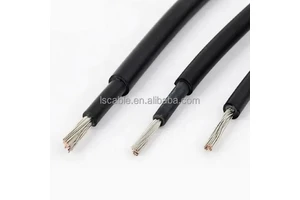 4mm 6mm 10mm Solar PV Power Panel Energy Storage Electric Battery Photovoltaic Cable IEC62930 H1z2z2-K DC Power